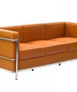 Le Corbusier LC2 3 seater tan