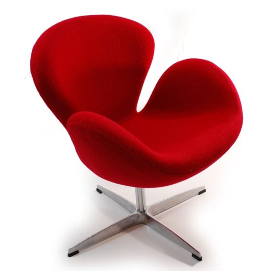 Swan Chair Red