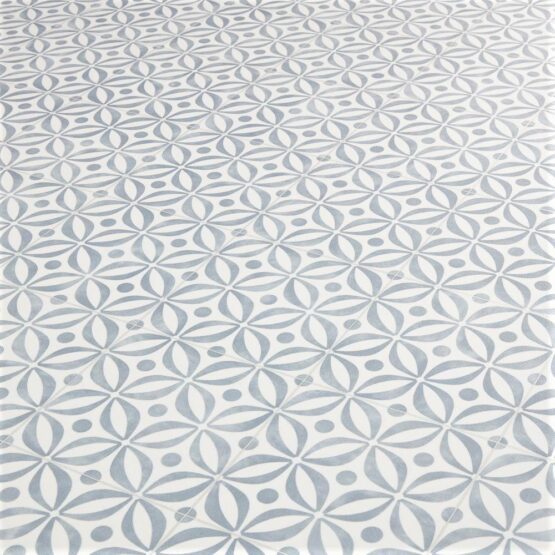 Mid Century Cobalt Vinyl Flooring