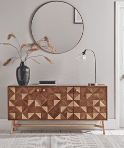 Geometric Inlay Sideboard