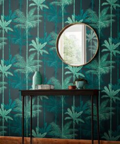 Jungle Mood Green Wallpaper