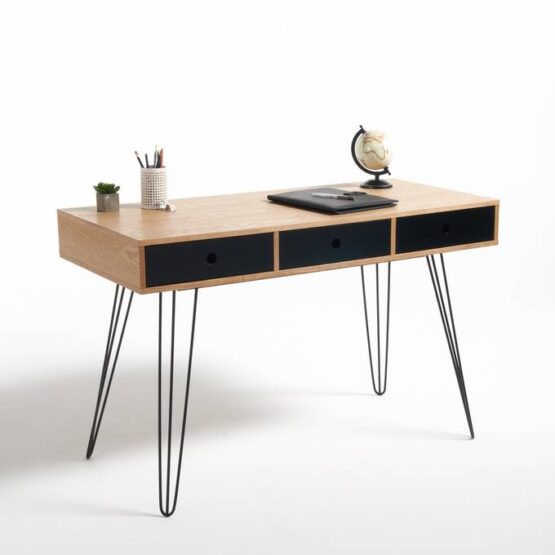 Biface 3 Drawer Desk