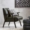 Dan Leather Armchair