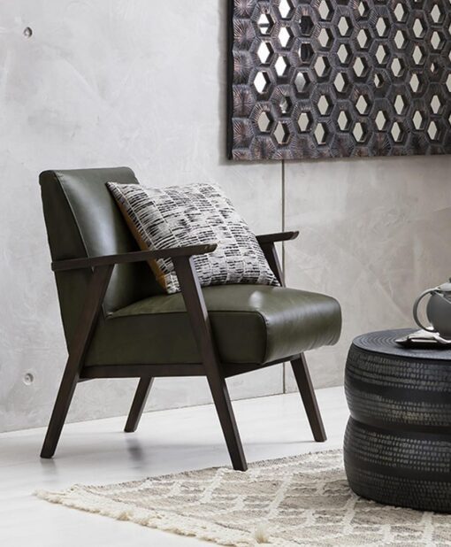 Dan Leather Armchair