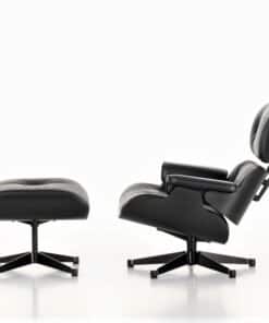 Eames Lounge Chair and Ottoman Black