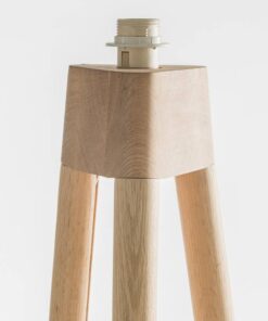 Epilogon Oak Tripod Floor Lamp