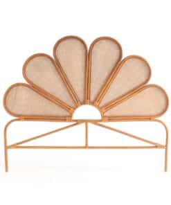 Flores Vintage Rattan Headboard