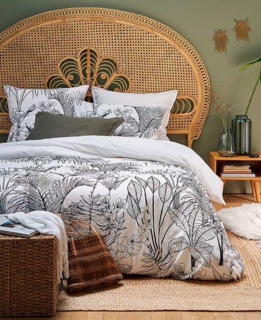 Malu Rattan Headboard