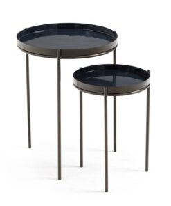 Picabea Nesting Side Tables Blue