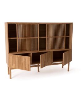 Pilpao Oak Bookcase