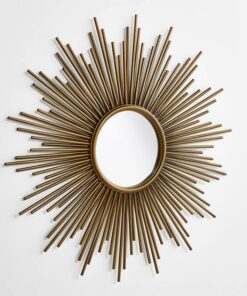 Mid Century Modern Sunburst Mirror