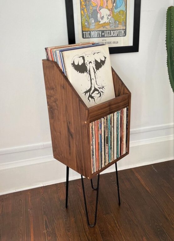 HIFI Woodworks Record Stand