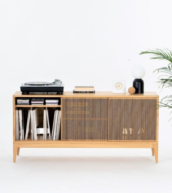 Mid Century Modern Tonn Large Record Player Stand