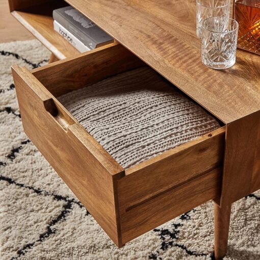 Buxton Mango Wood Coffee Table detail