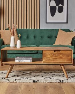 Buxton mango wood coffee table