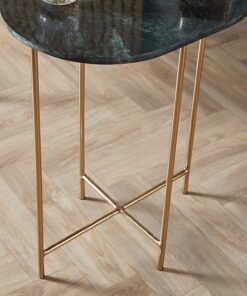 Green Marble Side Table