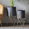 Hoven Metal Planter