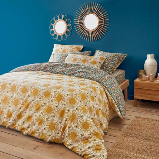 Jahia Geometric Cotton Duvet Cover