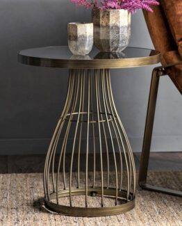Southgate Side Table Bronze Southgate Side Table Bronze