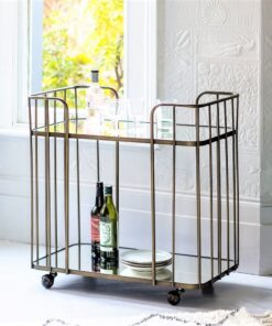 Verna Bronze Drinks Trolley