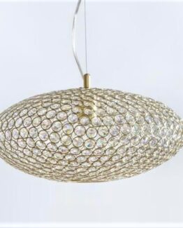 Diana Brass and Glass Ceiling Pendant