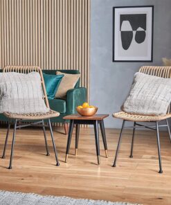 Spinningfield Set of 2 Rattan Dining Chairs