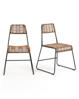Set of 2 Rubis Garden Chairs
