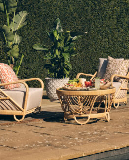 Amaya Outdoor Rattan Coffee Table