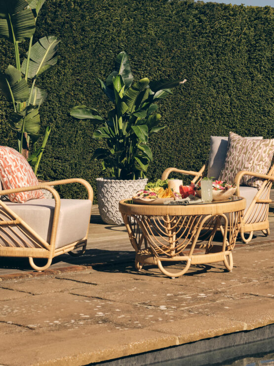 Amaya Outdoor Rattan Coffee Table