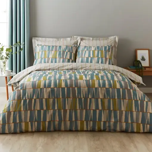 Elements Kolla Blue Duvet Cover