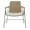 Mid Century Rattan Garden Chair