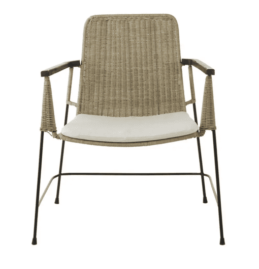 Mid Century Rattan Garden Chair