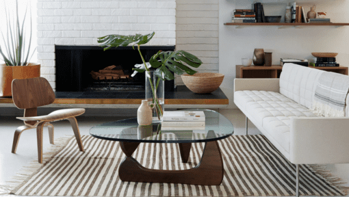 Noguchi style coffee table