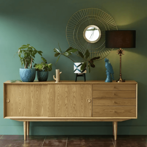 Quidla Vintage Oak Sideboard