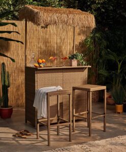 Retro Garden Tiki Bar