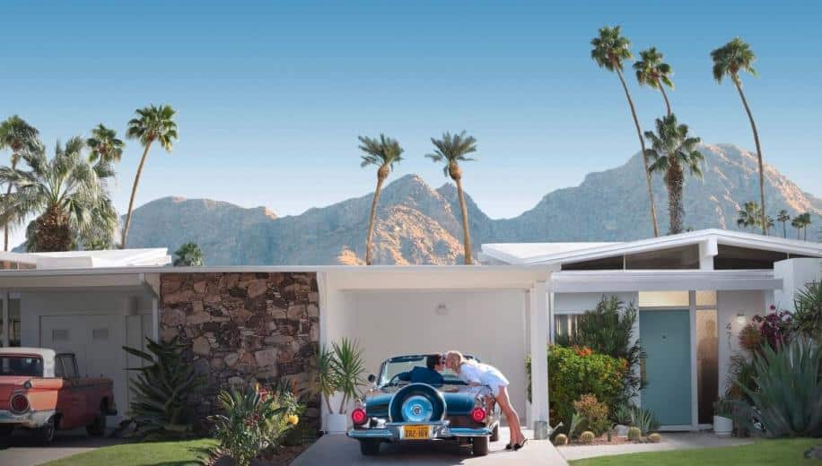 Canyon View Palm Springs Mid Century modern style