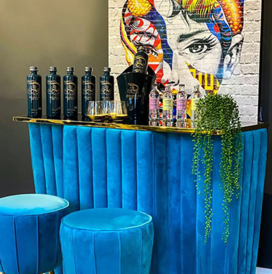Blue Velvet bar