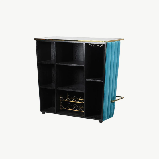 Blue velvet bar rear