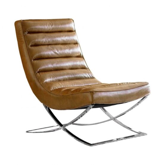 Casino Leather lounger 1