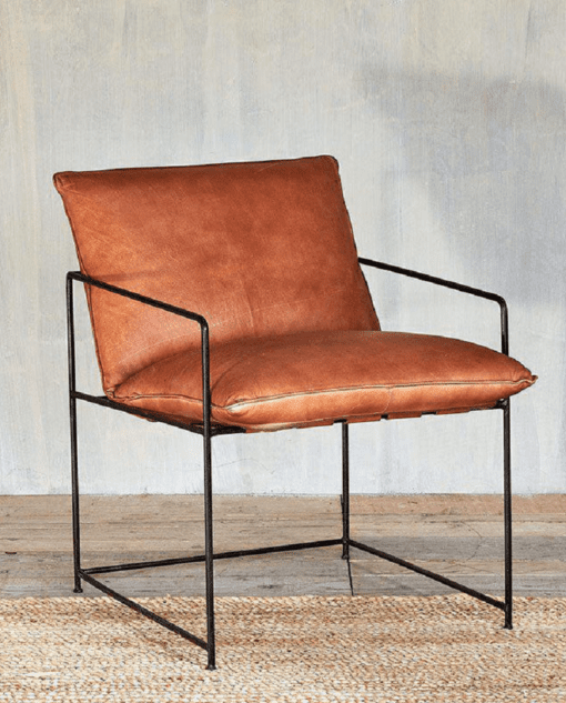 Durium leather armchair
