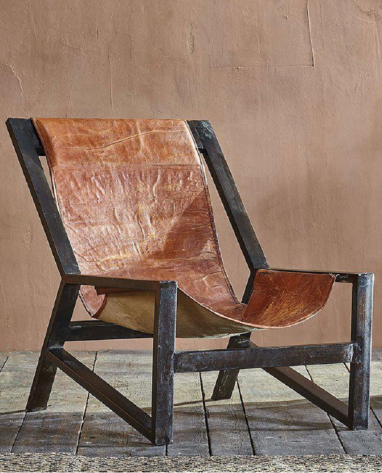 Narwana leather armchair
