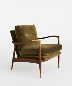 Theodore Velvet Armchair