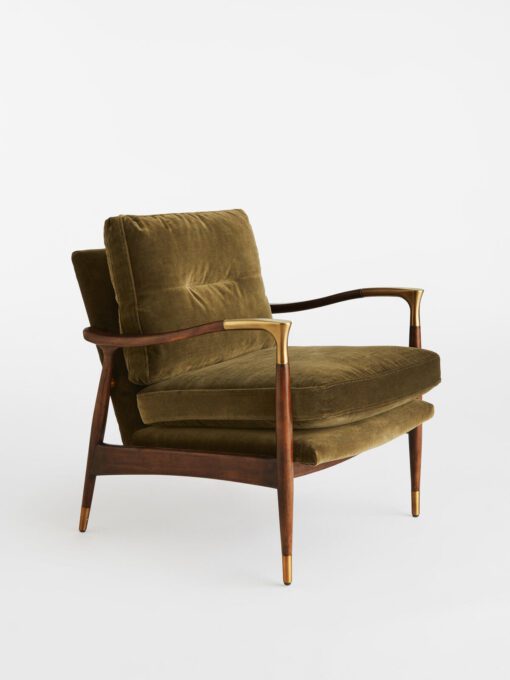 Theodore Velvet Armchair