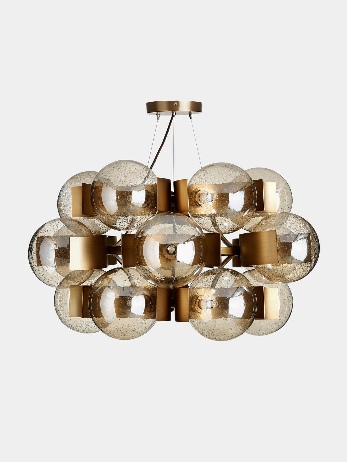 Allis Chandelier glass and gold