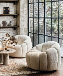 Garret boucle armchair