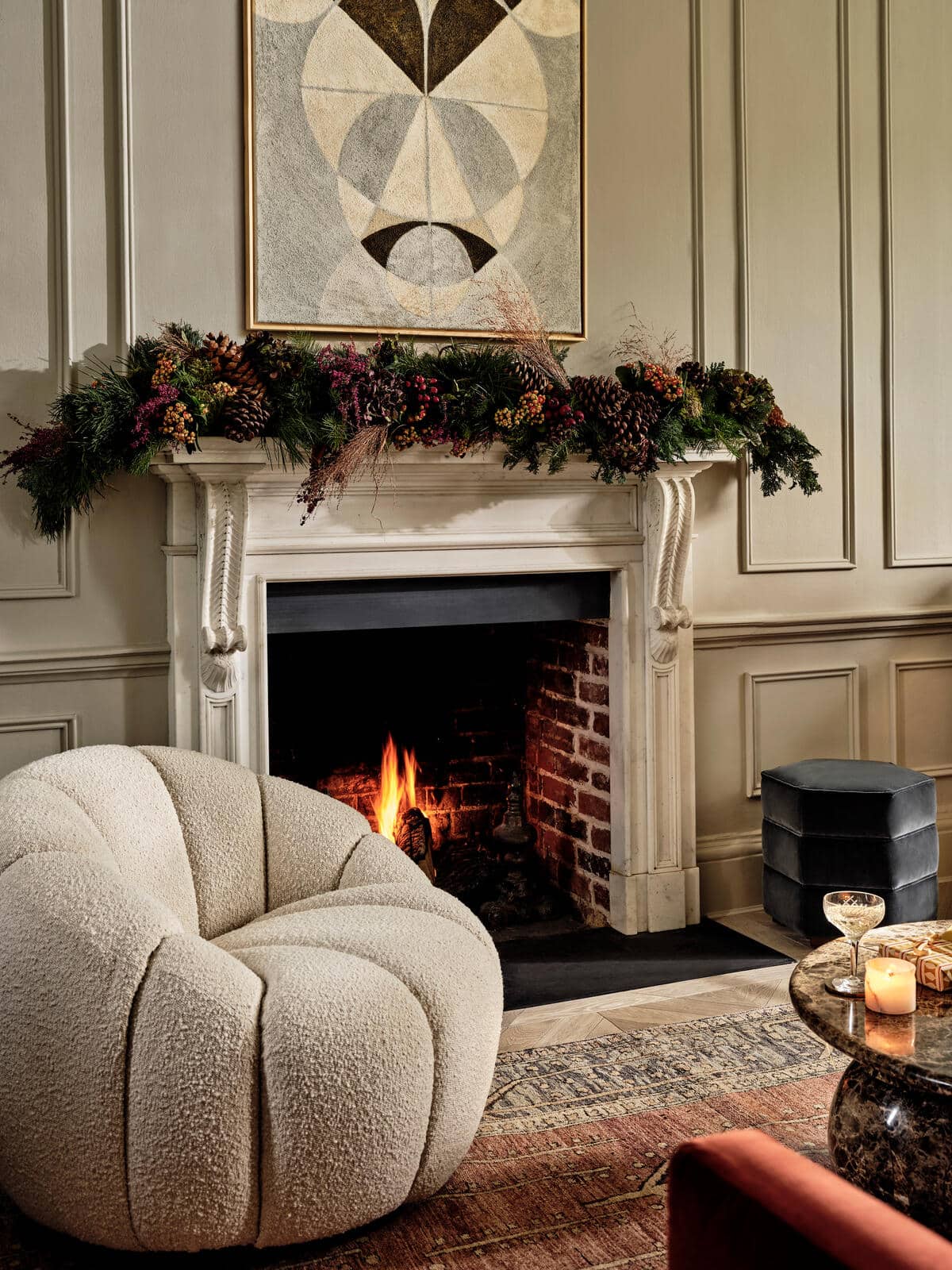 Garret Armchair boucle Garret Armchair boucle