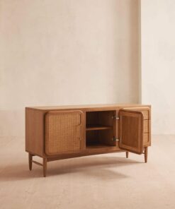 Oscar Cane & Oak Sideboard