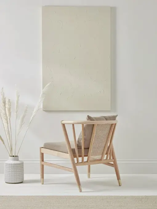 Spindleback and Cane Occasional Chair