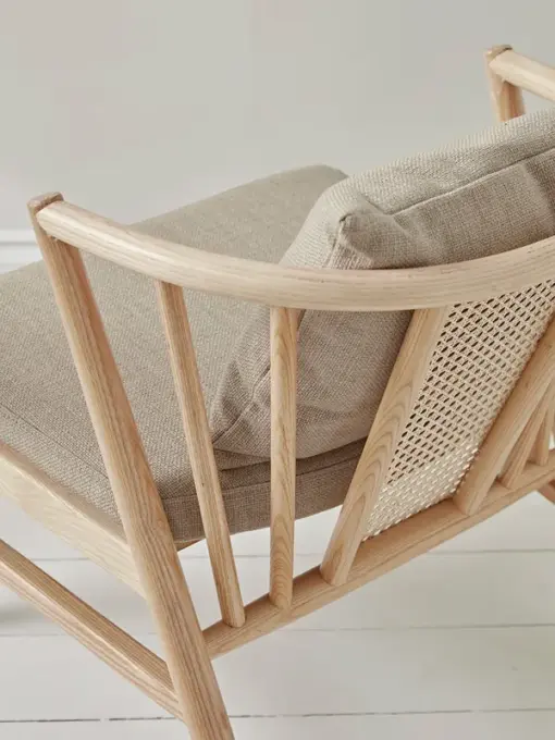 Spindleback and Cane Occasional Chair