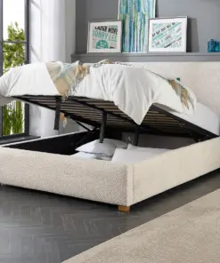 Teddy Bouclé Ottoman Storage Bed